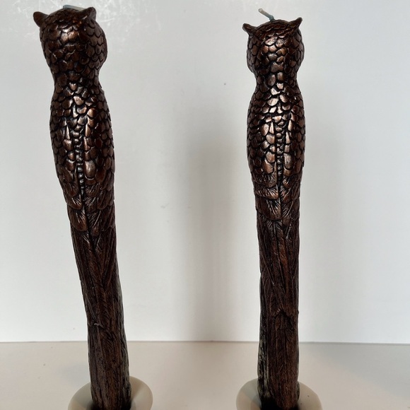 Pair of Owl Candles - Picture 6 of 15